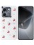 Infinix Smart 9 Kılıf Kabartmalı Desenli Simli Şeffaf A+ Kalite Kapak 1