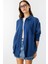 Oversize Basic Müslin Kadın Gömlek Kadın-Müslin-Gömlek 3