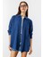 Oversize Basic Müslin Kadın Gömlek Kadın-Müslin-Gömlek 5