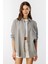 Oversize Basic Müslin Kadın Gömlek Kadın-Müslin-Gömlek 4
