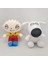 Family Guy Bebek Dumpling Anime Çevresel Peluş Bebek Brian Stewie Oyuncak Bebek (Yurt Dışından) 2