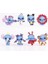 8 Parçalı Star ve Stitch Bebek Figürleri Seti (Yurt Dışından) 1