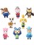 8 Animal Crossing Figürleri Animal Crossing Jingjiang Kk Pasta Süsleri Bebekleri ve Bebekler (Yurt Dışından) 1