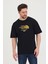 Bisiklet Yaka Oversize Ayıcık Baskılı Salaş Unisex T-Shirt 1