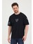 Bisiklet Yaka Oversize Ön ve Arka Baskılı Salaş Unisex T-Shirt 1