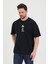 Bisiklet Yaka Oversize Salaş Unisex T-Shirt 2