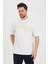 Bisiklet Yaka Oversize Ön ve Arka Dolar Baskılı Salaş Unisex T-Shirt 4