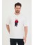 Bisiklet Yaka Oversize Ayıcık Baskılı Salaş Unisex T-Shirt 1