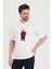 Bisiklet Yaka Oversize Ayıcık Baskılı Salaş Unisex T-Shirt 5