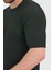 Erkek Bisiklet Yaka Fitilli Kısa Kollu Ince Triko T-Shirt 3