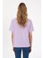 Kadın Lila Tişört 50299733-VR034 5