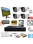 4 Kameralı Monitör ve 250 GB HDD Dahil Ahd Güvenlik Kamerası SETİ-ST24250MT 1
