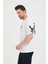 Bisiklet Yaka Oversize Ön ve Arka Baskılı Salaş Unisex T-Shirt 4