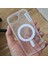 Apple iPhone 16E Uyumlu Magsafe Wireless Destekli Şeffaf Kılıf 1