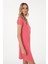 Kadın Koyu Pembe Elbise (Örme) 50297457-VR167 2