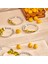 Lemoncello Porselen 6'lı Pasta Tabağı Seti 19 cm 2