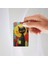 Pastel Renk Siyah Kedi Kredi/banka Kartı Kaplama Sticker Tekli 1