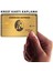 Gold American Express Kart Kaplama Sticker 1