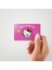 Aşko Kuşko Hello Kitty Sevimli Tek Kafa Kart Kaplama Sticker ( Yüksek Kalite ) 1