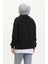 Iki Iplik Kapüşonlu Sweatshirt 9488-01 Siyah 5