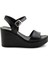 Bej Leather Kadın Sandalet K05040030403 1