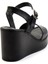 Bej Leather Kadın Sandalet K05040030403 3
