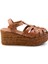 Taba Leather Kadın Sandalet K05197003903 1