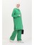 Kapüşonlu Eşofman Takım 0057-10 Yeşil 2