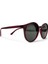 Yuvarlak Güneş Gözlüğü Polarize Uv 400 Koruma Unisex 3