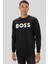 Regular Fit Erkek Sweatshirt Siyah 1
