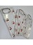 Apple iPhone 16E Uyumlu 3D Desenli Parlak Simli Parıltılı Silikon Kılıf 3
