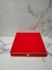 Kadife Kutu 38 cm Tabak Kırmızı 1