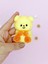 Sevimli Ayıcık Yumuşacık Sıkma 8 cm Sweet Bear Sukuşi - Sarı 1