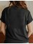 Kalp Kedi Baskılı Özel Tasarım Oversize Tshirt 2