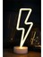 Şimşek Şeklinde Neon Gece Lambası LED Gece Lambası Neon Şimşek Lamba Dekor 1