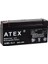 Atex Ax6-3.4 6 Volt - 3.4 Amper Yatık Akü (12.5X6X3CM) (5131) 1