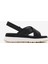 Tuscan Cross Kadın Black Leather Sandalet 26182233 2