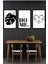 Home Temalı Tablo Seti Çerçeve Görünümlü 3 Parça 5