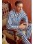 Poplin Kumaş %100 Pamuk Erkek Pijama Takım 1