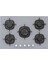 Gri Cam Ankastre Set 4'lü Paket 3457 - CS5365S01 Woklu - BO6503S01 - MW9018S02 Mikrodalga 3
