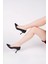 Siyah Kadın Topuklu Stiletto Günlük Ayakkabı 3