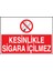Kesinlikle Sigara Içilmez Uyarı Levhası ES140-8 1