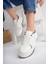 Yeşil Kadın Sneaker Günlük Ayakkabı 1