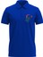 Erkek Slim Fit Dar Kesim Pamuklu Yumuşak Doku Nefes Alan Kumaş Kurt Baskı Polo Yaka Tişört 1