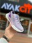 Yazlık Ortopedik Taban Örgü Model Bağcıklı Günlük Sneaker - Mor - 36 2