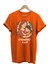 Anneler Günü Temalı Turuncu Özel Tasarım Kişiselleştirilebilir %100 Pamuk Kadın T-Shirt 1
