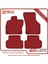 Porsche 911-996 1998-2004 Lüks Halı Paspas Seti Kırmızı 2