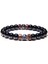 17CM Tarzı NO.168 Boyutu Lava Dağıtıcı Bileklik Erkek Bileklik Doğal Taş Bileklik Boncuk Erkek Takı Kadın Bilezik Hommes Bijoux (Yurt Dışından) 5