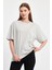 Kadın Oversize Tişört P-009408 5