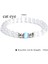 23CM Tarzı 14 Kedi Gözü Doğal Howlite Gül Kuvarsı Kristal Aytaşı Bileklik Kadınlar Için Çakralar Boncuklu Bilezik Kadınlar Için Yoga Enerjisi Takı Браслет (Yurt Dışından) 1